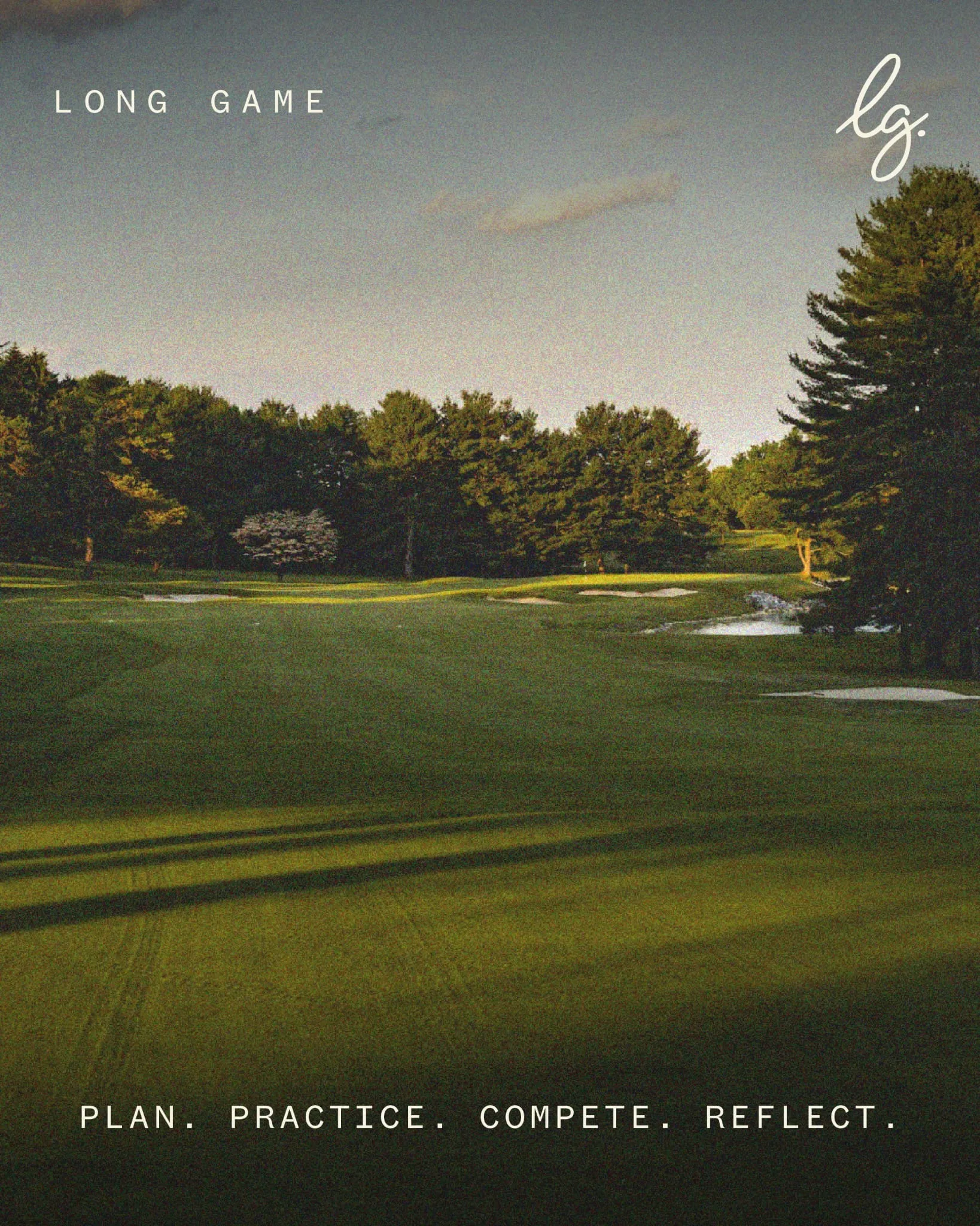 The Planner — golden-hour fairway